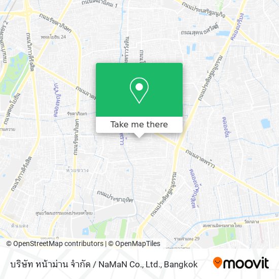 บริษัท หน้าม่าน จำกัด / NaMaN Co., Ltd. map