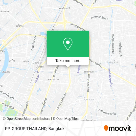 PP. GROUP THAILAND map