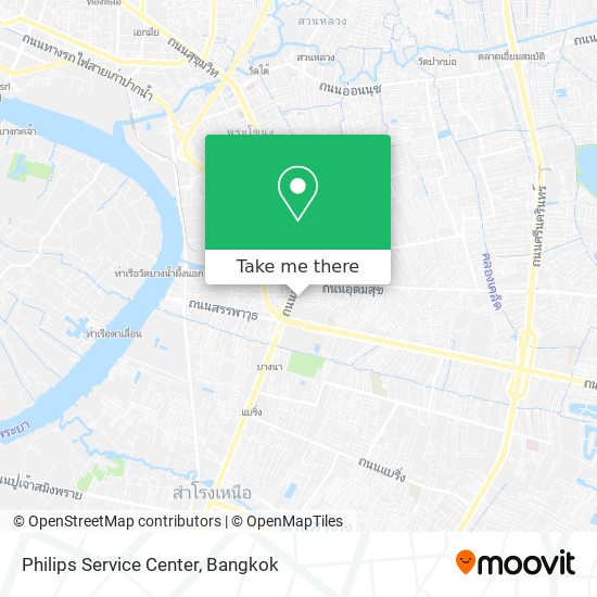 Philips Service Center map