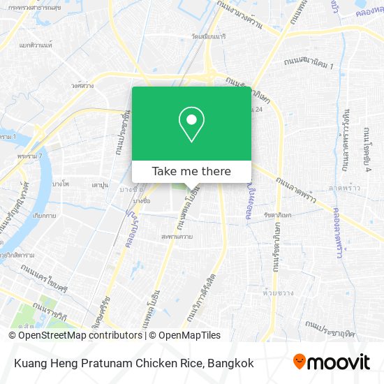 Kuang Heng Pratunam Chicken Rice map