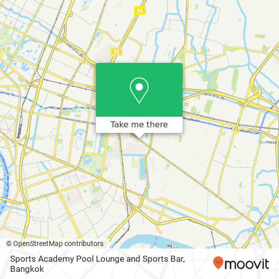 Sports Academy Pool Lounge and Sports Bar map