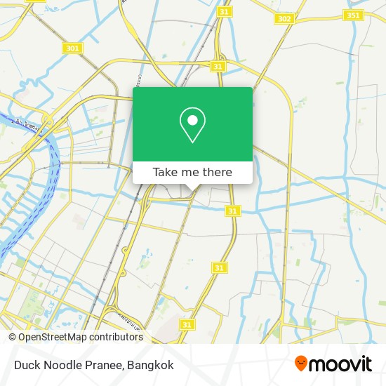 Duck Noodle Pranee map