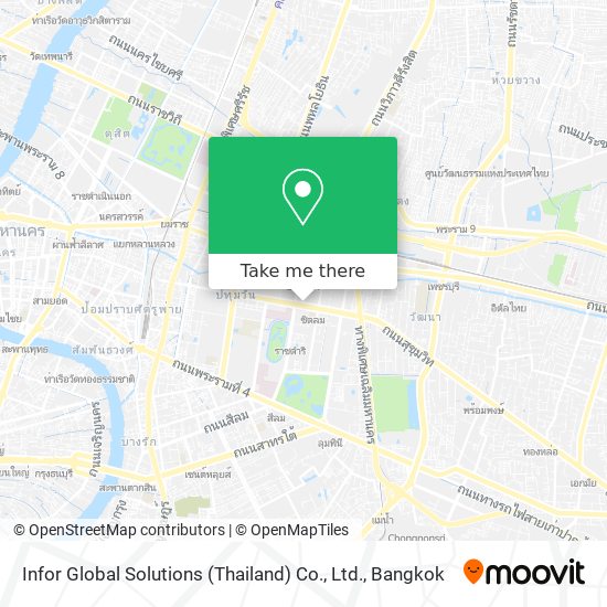 Infor Global Solutions (Thailand) Co., Ltd. map