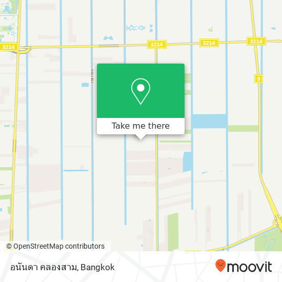 อนันดา คลองสาม map