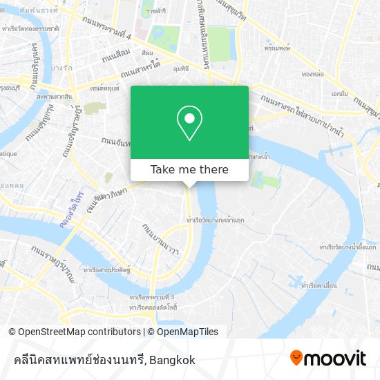 คลีนิคสหแพทย์ช่องนนทรี map