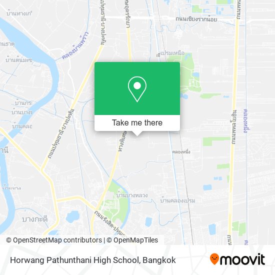 Horwang Pathunthani High School map