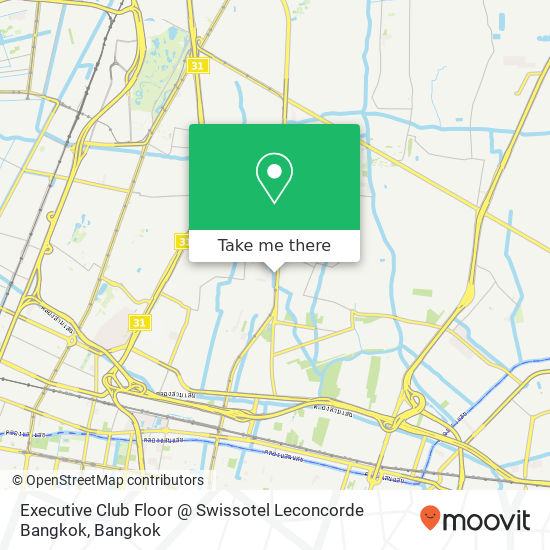 Executive Club Floor @ Swissotel Leconcorde Bangkok map
