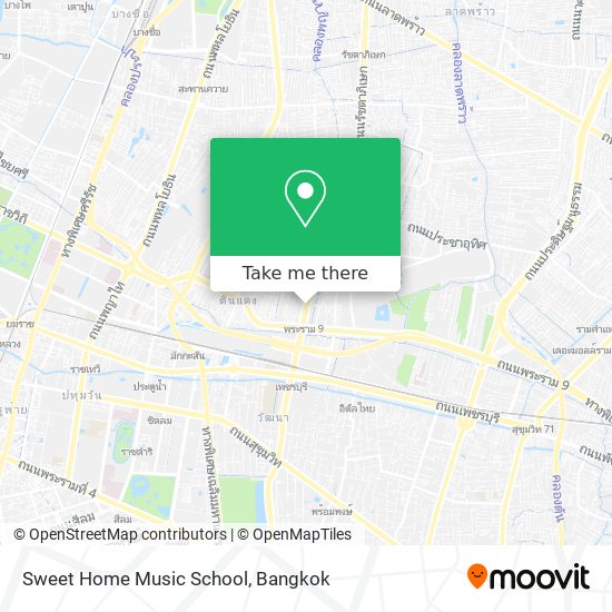 Sweet Home Music School map