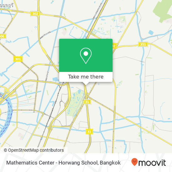 Mathematics Center - Horwang School map