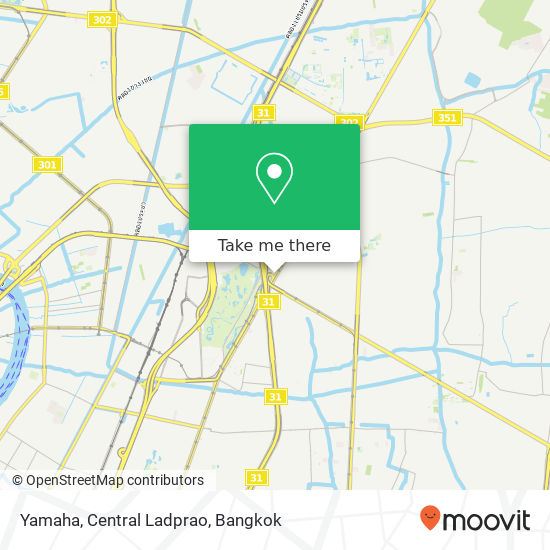 Yamaha, Central Ladprao map
