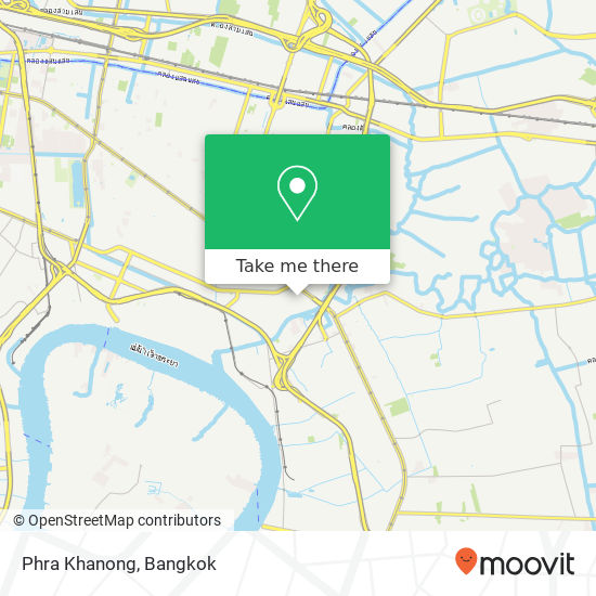 Phra Khanong map