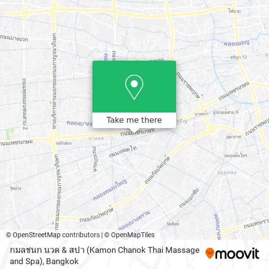 กมลชนก นวด & สปา (Kamon Chanok Thai Massage and Spa) map