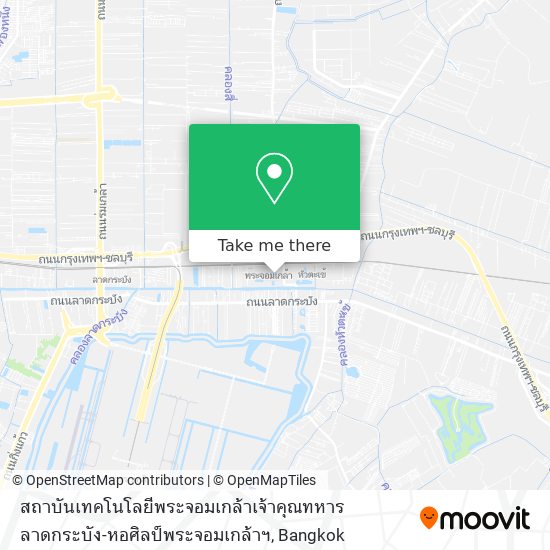 สถาบันเทคโนโลยีพระจอมเกล้าเจ้าคุณทหารลาดกระบัง-หอศิลป์พระจอมเกล้าฯ map