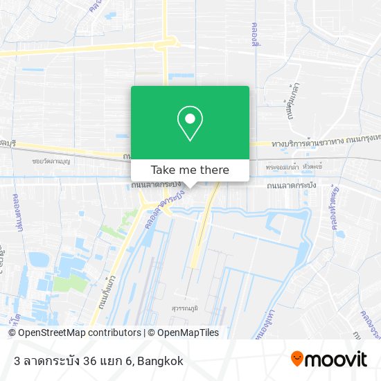 3 ลาดกระบัง 36 แยก 6 map