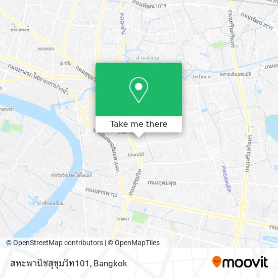 สหะพานิชสุขุมวิท101 map