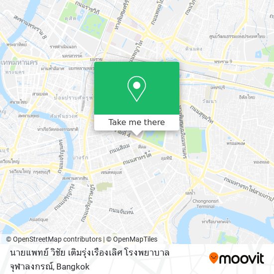 นายแพทย์ วิชัย เติมรุ่งเรืองเลิศ โรงพยาบาลจุฬาลงกรณ์ map