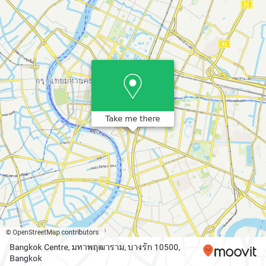 Bangkok Centre, มหาพฤฒาราม, บางรัก 10500 map