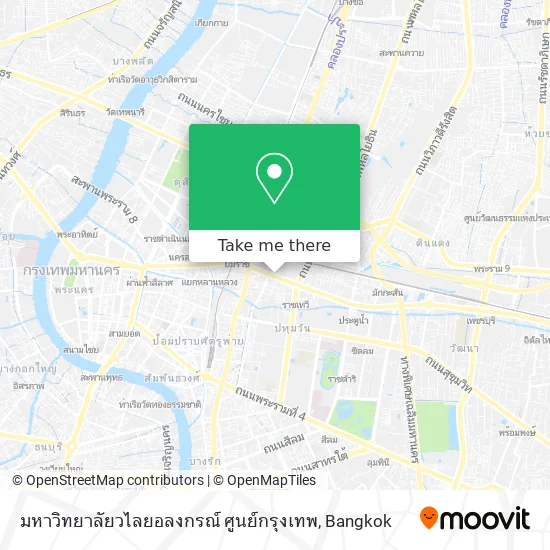 มหาวิทยาลัยวไลยอลงกรณ์ ศูนย์กรุงเทพ map