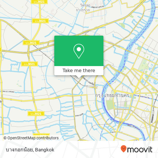 บางกอกน้อย map