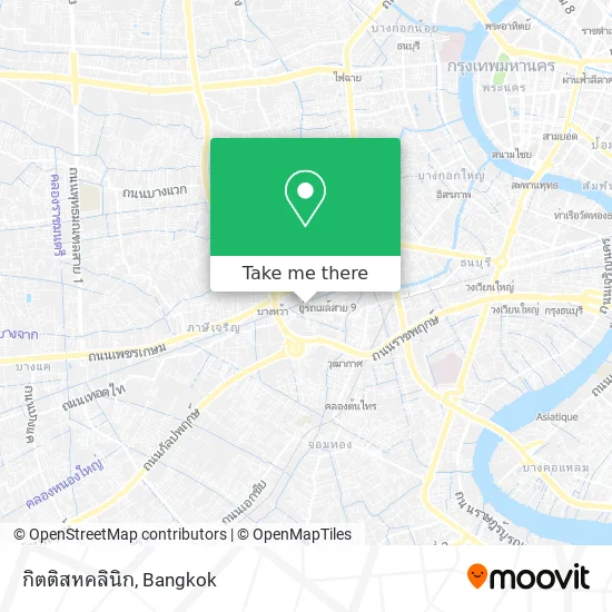 กิตติสหคลินิก map