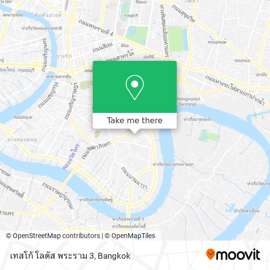 เทสโก้ โลตัส พระราม 3 map