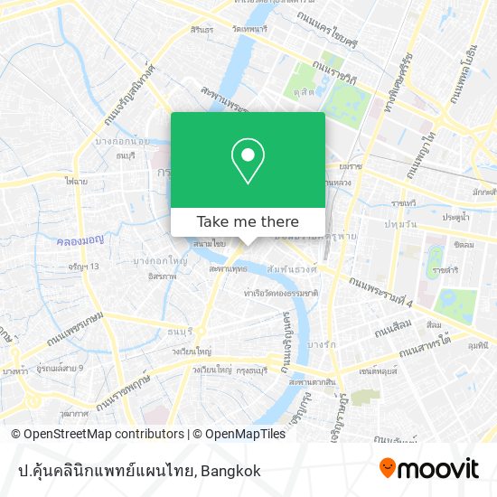 ป.คุ้นคลินิกแพทย์แผนไทย map