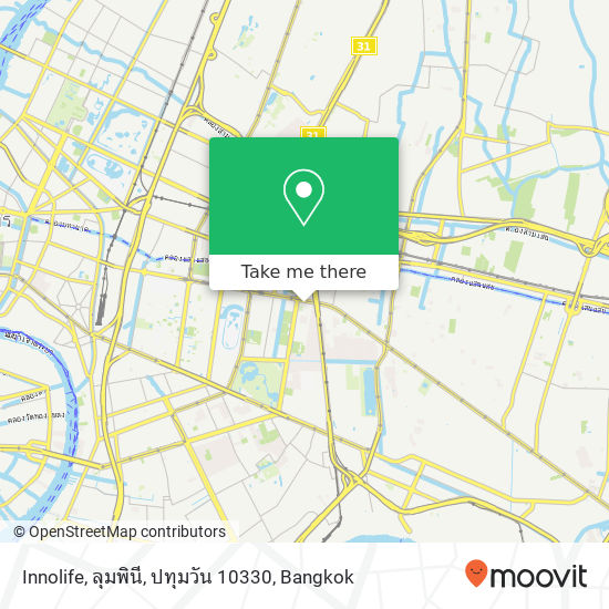 Innolife, ลุมพินี, ปทุมวัน 10330 map