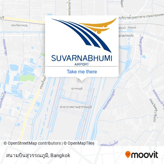 สนามบินสุวรรณภูมิ map