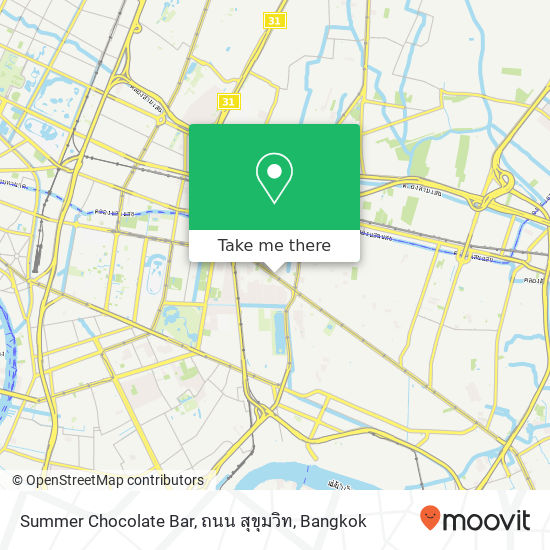 Summer Chocolate Bar, ถนน สุขุมวิท map