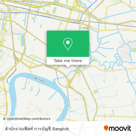 สำนักงานเฟิสท์ การบัญชี map