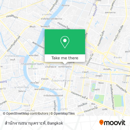 สำนักงานธนานุเคราะห์ map