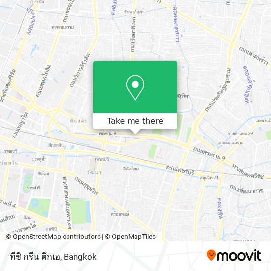 ทีซี กรีน ตึกเอ map