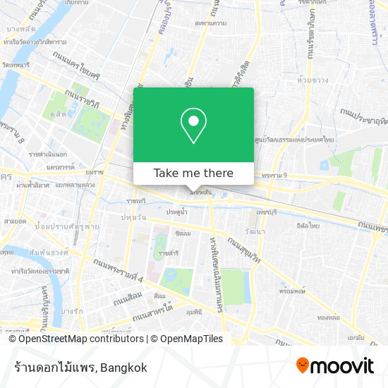 ร้านดอกไม้แพร map