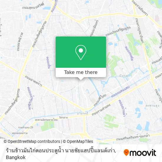 ร้านข้าวมันไก่ตอนประตูน้ำ นายชัยแฮปปี้แลนด์เก่า map