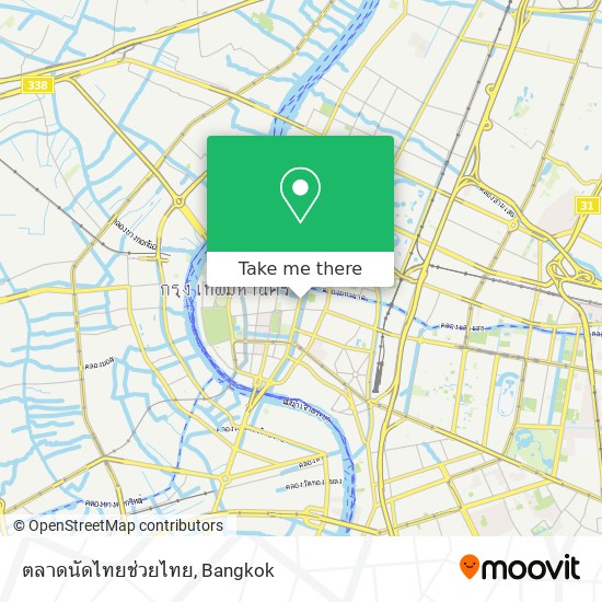 ตลาดนัดไทยช่วยไทย map