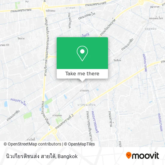 นิวเกียรติขนส่ง สายใต้ map