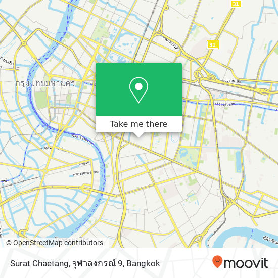 Surat Chaetang, จุฬาลงกรณ์ 9 map