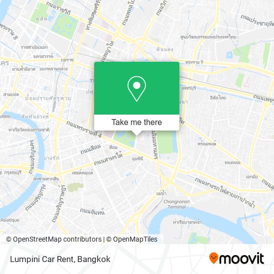 Lumpini Car Rent map