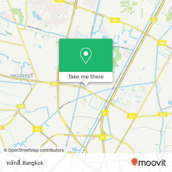 หลักสี่ map