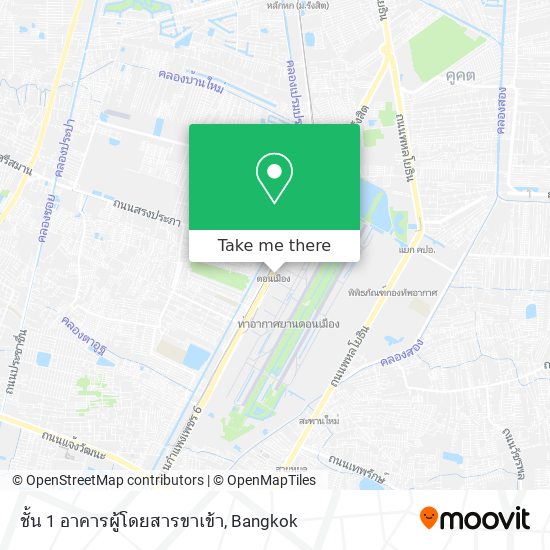 ชั้น 1 อาคารผู้โดยสารขาเข้า map