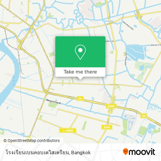 โรงเรียนเบนคอบเดวิสเตรียน map