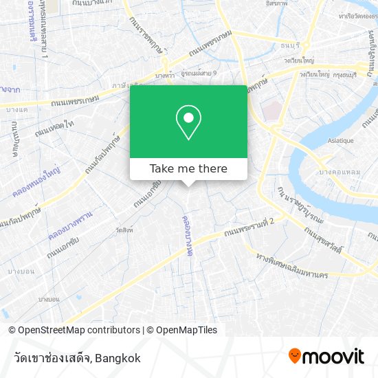 วัดเขาช่องเสด็จ map