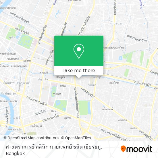 ศาสตราจารย์ คลินิก นายแพทย์ ธนิต เธียรธนู map