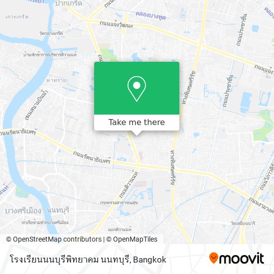 โรงเรียนนนบุรีพิทยาคม นนทบุรี map