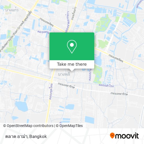 ตลาด อาม่า map