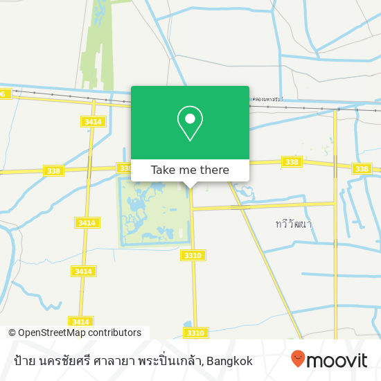 ป้าย นครชัยศรี ศาลายา พระปิ่นเกล้า map