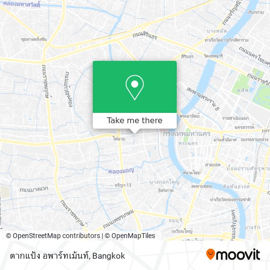 ตากแป้ง อพาร์ทเม้นท์ map