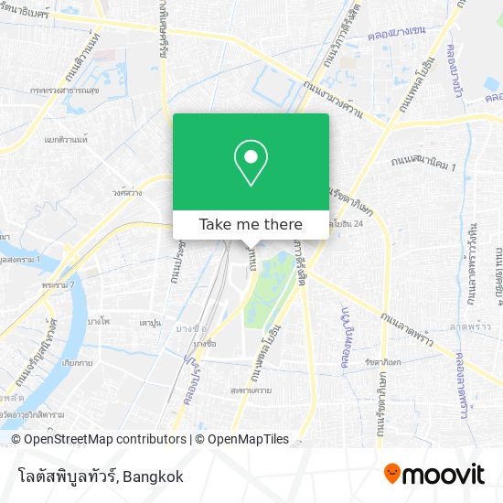 โลตัสพิบูลทัวร์ map