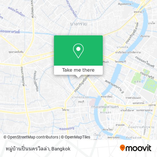 หมู่บ้านปิ่นนครวิลล่า map