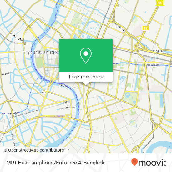 MRT-Hua Lamphong/Entrance 4 map